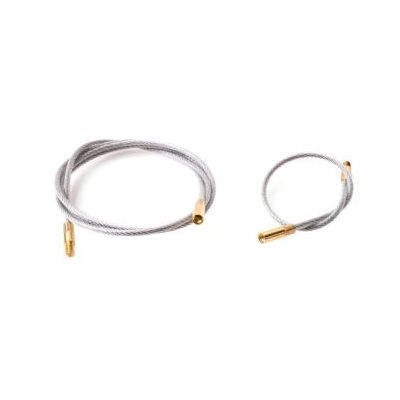 Nylon Coated Steel Cables With 8-32 Brass Threads - Set 8 Le