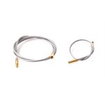 Nylon Coated Steel Cables With 8-32 Brass Threads - Set 8 Le