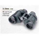 7x35mm Black Porro Prism Focus Free, Wide Angle, Box