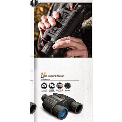 4X50 EQUINOX Z DIGITAL NIGHT VISION BINOCULAR BLACK, BOX 6L