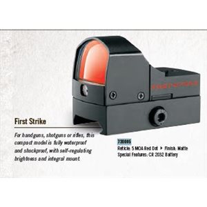 FIRST STRIKE REFLEX RED DOT, SIGHT, 5 MOA DOT, BOX