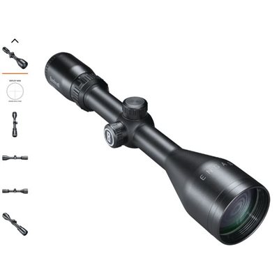 "3-9X50 Engage Black, Deploy MOA Reticle, 1"" Tube, Box"