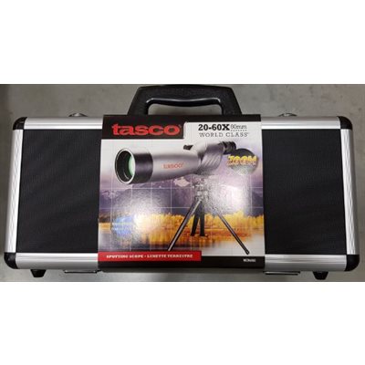 20-60X60MM GRAY / BLACK, PORRO PRISM WP, FP, W / TRIPOD, BOX