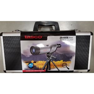 20-60X80MM GRAY / BLACK, PORRO PRISM WP, FP, W / TRIPOD, BOX