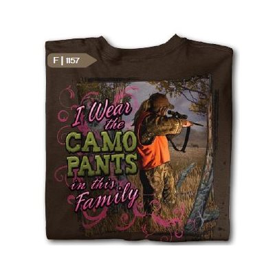 Camo Pants Dk. Chocolate