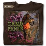 Camo Pants Dk. Chocolate