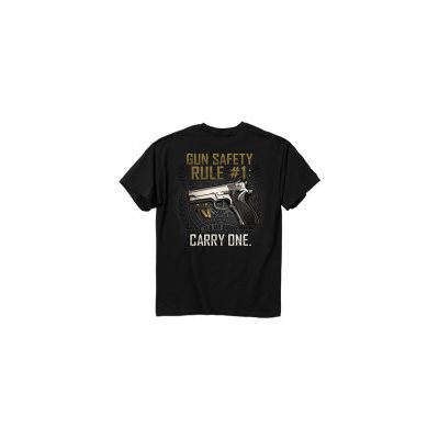 GUN SAFETY RULE BLACK *