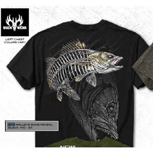 NEW Walleye Bone Reveal Black