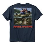 Red Fishfinder Blue Dusk