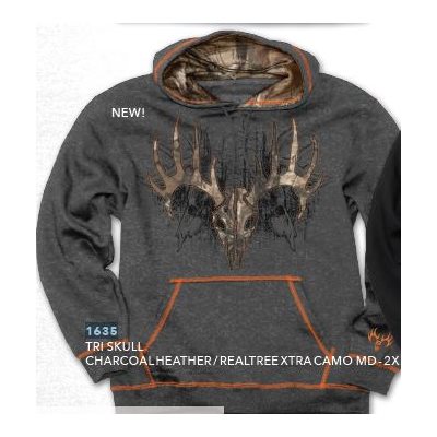 TRI SKULL CHARCOAL / REALTREE XTRA CAMO