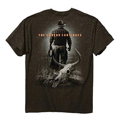 NEW Cs Legend Continues Skull Brown Heather