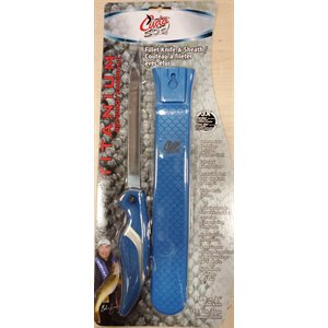 "Cuda 7"" Titanium Bonded® Freshwater Fillet Knife with She