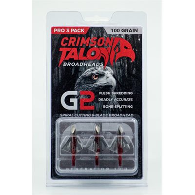G2 100 Grain PACK OF 3 BROADHEADS