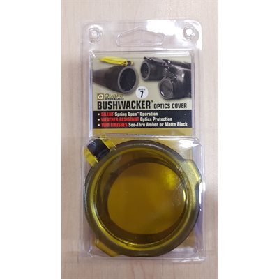 270° OPTIC COVER - SIZE 7 - SEE-THRU AMBER