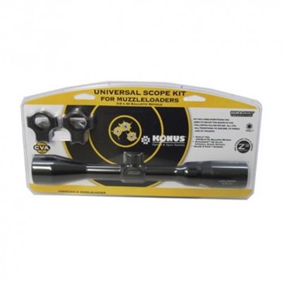 Scope Kit w / Medium Mounts / Rings, 3-9x40 ML Ballistic Reticl