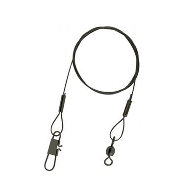 "Danielson WLB4512 Wire Leader 45 Lb Test Black 12"" 3pk "