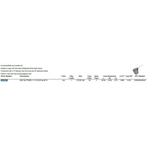 NET BUTTERFLY 13" HOOP w / 20" H