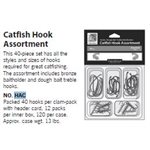 HOOK ASST CATFISH 40-pc