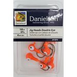 Danielson JH18FO Jighead 1 / 8oz Flourescent Orange