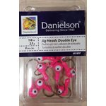 Danielson JH18FP Jighead 1 / 8oz Flourescent Pink