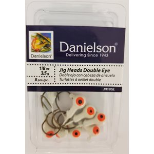 Danielson JH18GL Jighead 1 / 8oz Luminous