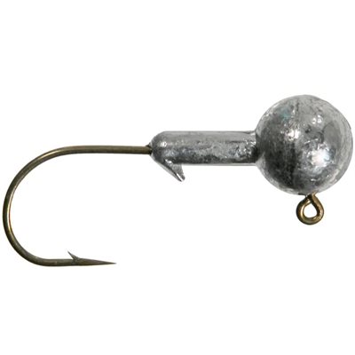 JIGHEAD UNPAINTED 1 / 8 oz 17 pc