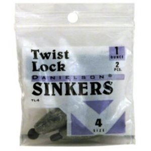 SINKER TWST LCK 1 oz sz 4
