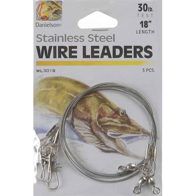 LEADER WIRE 30 lb TEST 18"