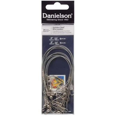 LEADER WIRE 30 lb TEST 6"