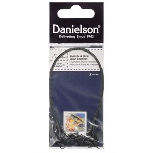 LEADER WIRE 30 lb TEST BLK 9"