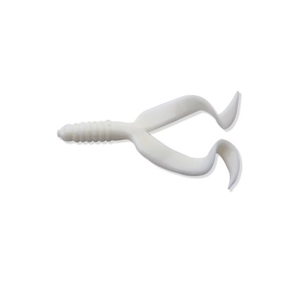 "4"" DOUBLE TAIL 100 PCS BLANC"