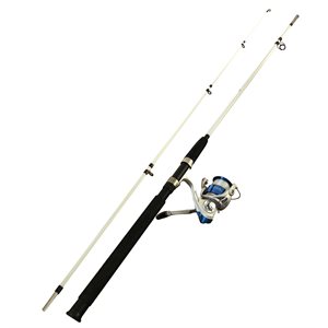 FISHING ROD 2,4M / 8' 2 SECTION AVEC MOULINET