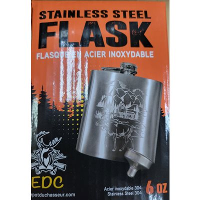 FLASK 6OZ, ORIGNAL