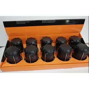 1COB LED, max output is 300lm DISPLAY DE 10 UNITÉS