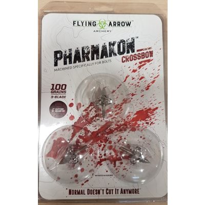 PHARMAKON 3 / 3 Blade 100 Grn. 7 / 8" Crossbow PHARMAKON 3 / 3 Blade 100 Grn. 7 / 8" Crossbow