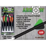 1 Watt Arrow flashlight, 12 ct. dsp