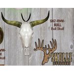 "Skullz" mirror hanger, Bull