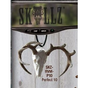"Skullz" mirror hanger, Perfect 10 pnt. Deer