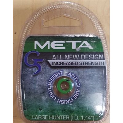 META PEEP LARGE HUNTER 1 / 4"-GREEN