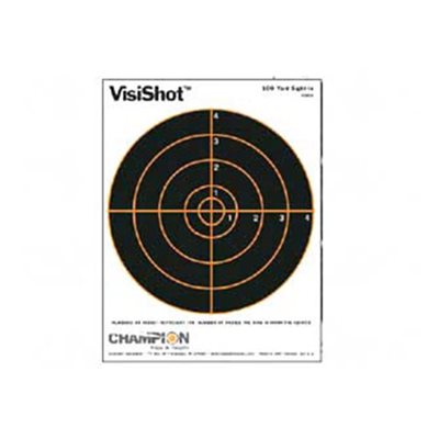 TARGETS, VISISHOT, 8" BULLS(10 / PK)