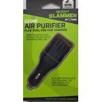 DC CAR SCENT ELIMINATOR WITH DUAL USB