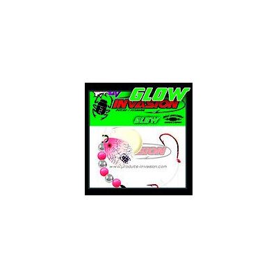 GLOW Rose et Blanc (Hologramme Argent)