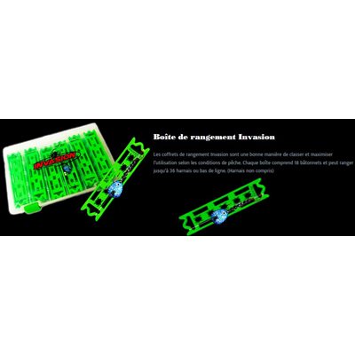 BOÏTE INVASION + 18 BÄTONNETS INVASION (sans harnai