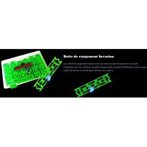 BOÏTE INVASION + 18 BÄTONNETS INVASION (sans harnai