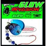 GLOW Bleu et Noir (Hologramme Argent)