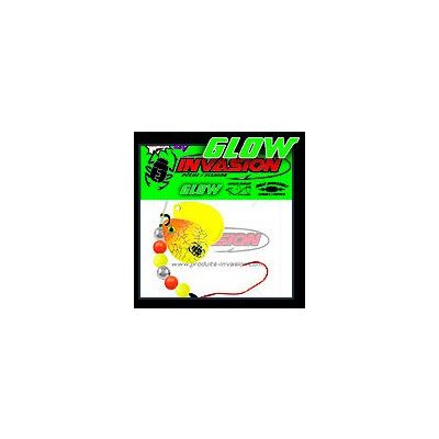 GLOW Orange et Chartreuse (Hologramme Argent)