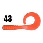 "4"" Curly Tail ORANGE"