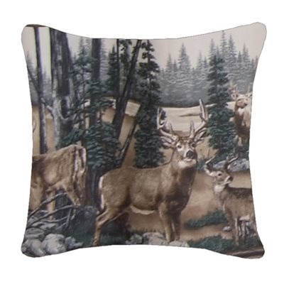 WHITETAIL DREAMS SQUARE PILLOW