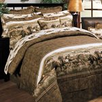 WILD HORSES COMFORTER SET FULL