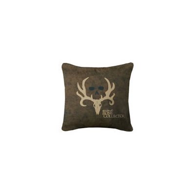 BONE COLLECTOR SQUARE DARK PILLOW